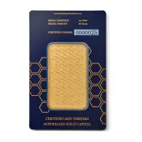  AGC 50g Bullion Minted Gold Tablet 99.99%
