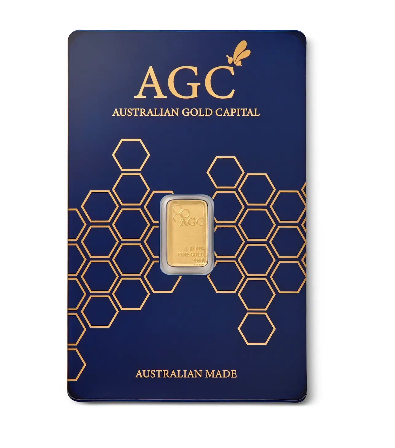 AGC 1g Bullion Minted Gold Tablet 99.99%